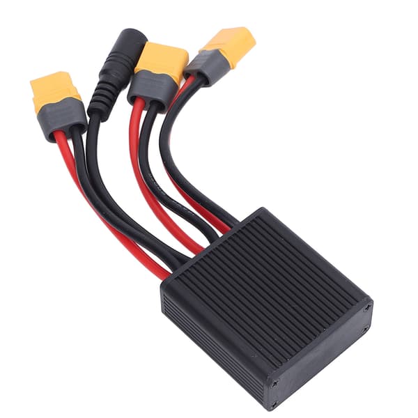 Dobbel batteriutladningsomformer 20V-72V 20A med ladekontakt parallellmoduladapter