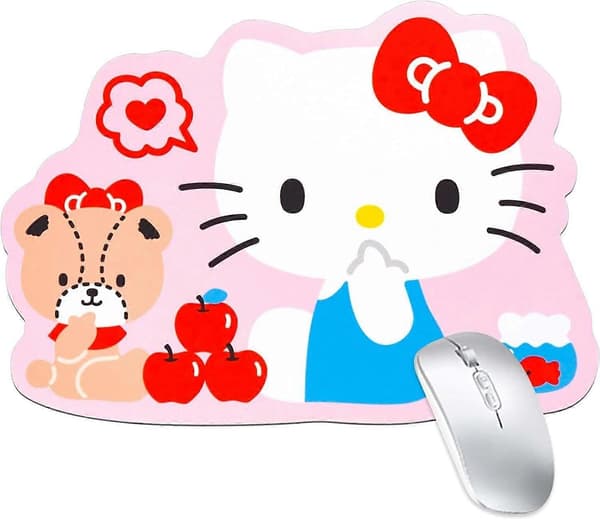 Sød musemåtte, Anime musemåtte Kawaii musemåtte til kvinder, piger og børn computer bærbar mus -