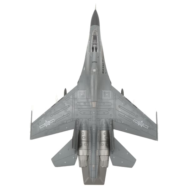 1:72/1/72 Skala SU-30 Jagerflymodel - Statisk Flymodel til Dekoration med Base og Stativ