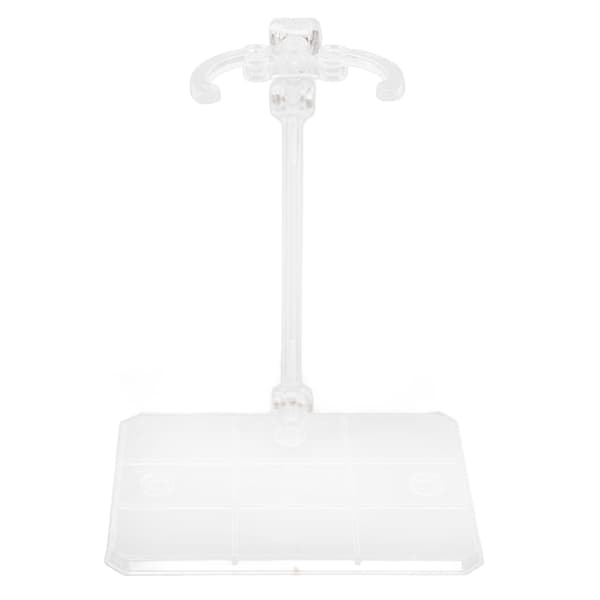 10 actionfigursdisplayställ, hög stabilitet, transparent bas för 6-tumsfigurer