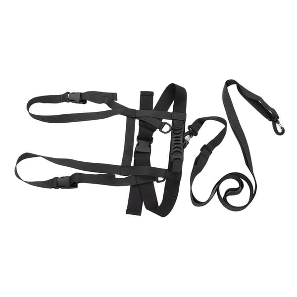 Justerbar Skisele for Barn i Nylon med Teksturerte Stropper for Trening og Fallforebygging