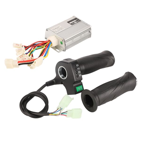 48V 1000W Elcykel Motor Controller med 4-trins Gasgreb Sæt