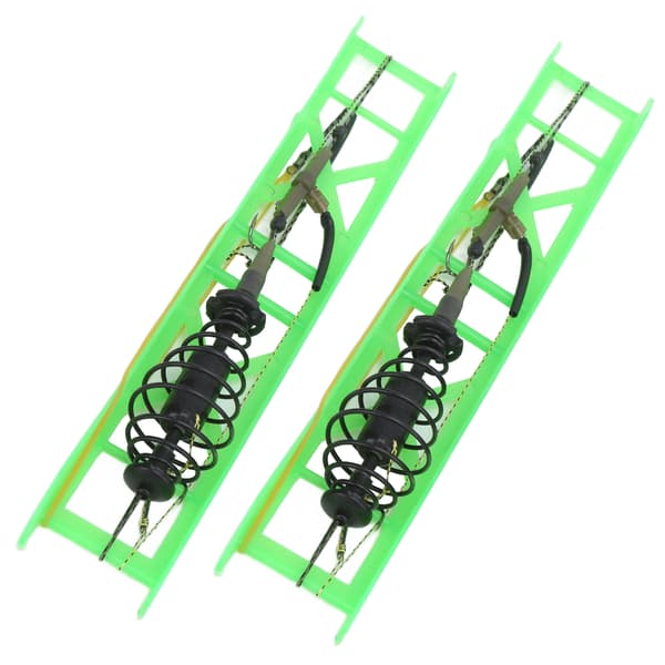 2st Fjäderfiskedrag Inline Krok Fiskeverktyg Kolstål 40g