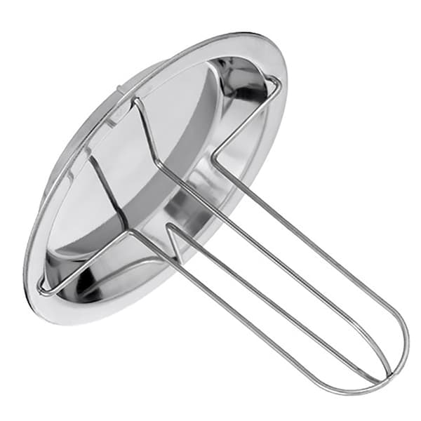 Lodret Kyllingestativ, Rustfrit Stål, Sammenklappeligt, Bærbart med Bakke, til Udendørs Grill.