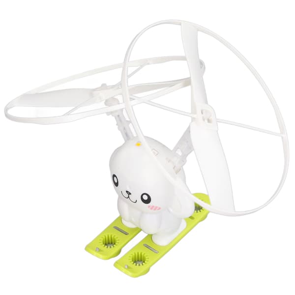 USB genopladelig boblehelikopterlegetøj med LED-lys og automatisk induktion til børn og voksne