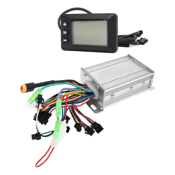 Elektrisk cykel børsteløs motorcontroller-sæt 36V 48V 60V 350W 450W med LCD-display til scooter