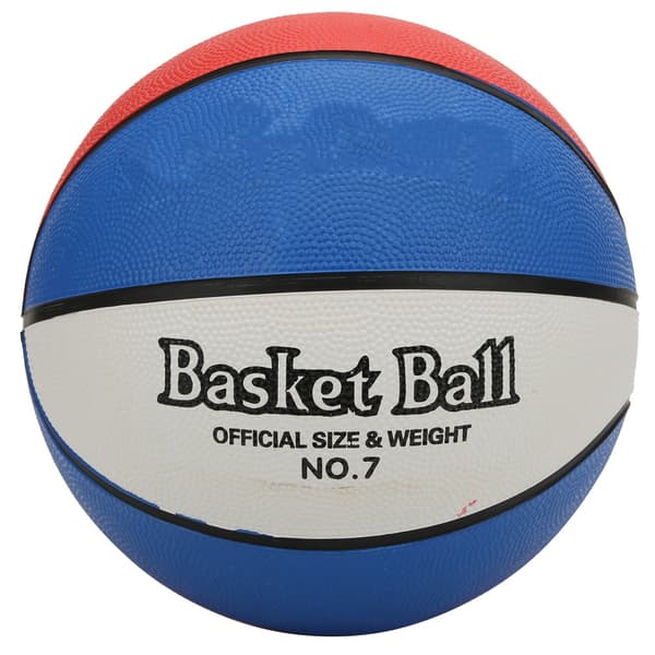Profesjonell basketball, størrelse 7, gummi, tre farger, for studenttrening