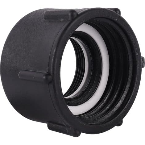 60 mm IBC-adapter, groft gevind til 1,5 tommer, haneadapter, slangeadapter, 1000 liters tankfitting, til 1000L tankventil, regnvandstank, beholder