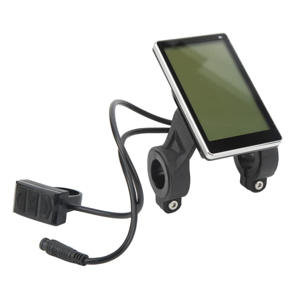 LCD-display til elcykel og scooter M5-panel med stik, vandtæt, holdbar ABS