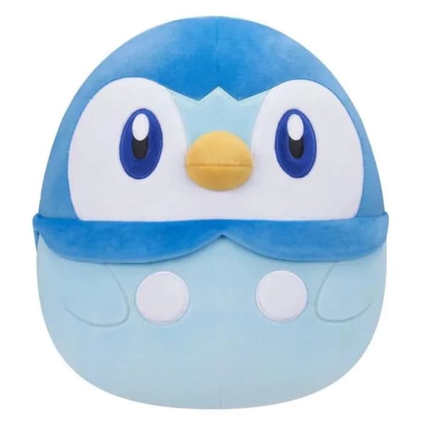 Pokémon Piplup Squishmallow Bølge 3 plyslegetøj - 20 cm