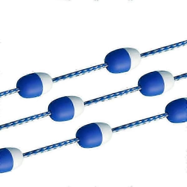 5 meter (16,4 fod) flydende sikkerhedsline til swimmingpools, poolreb, flydende advarselsline