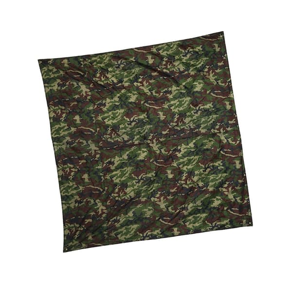 Bærbar vandtæt camouflageteltdug til udendørs camping (2*2m)