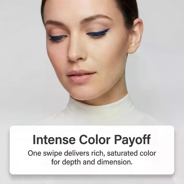 Vanntett Gel Eyeliner, Smudge-Proof Langvarig Eyeliner For Nybegynnere
