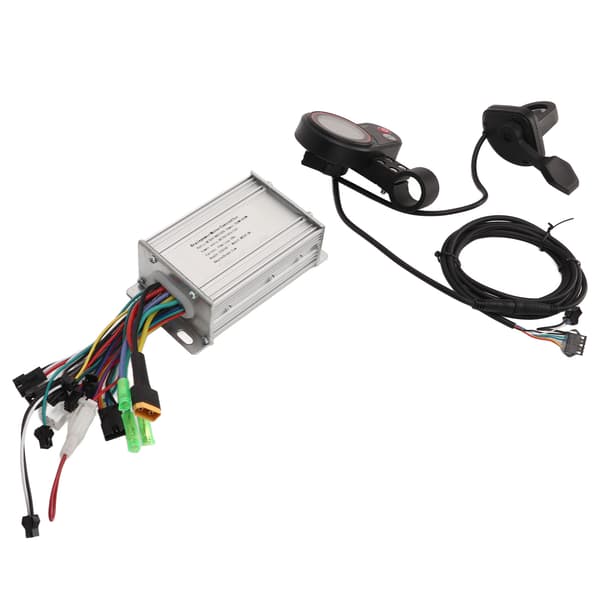 Elektrisk cykel børsteløs motorcontroller-sæt 36V-60V 350W-450W med LCD-panel SL100 B1 og tommelfingergas