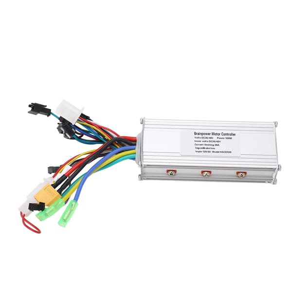 Børsteløs Controller 36V 48V 500W 28A til Elcykelmotor med Aluminiumslegeringshus
