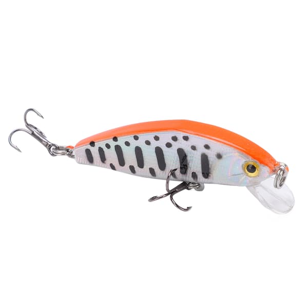 Eksplosive farvefiskelokker med 5 cm krog til ferskvand og saltvand Mini Swimbaits ABS