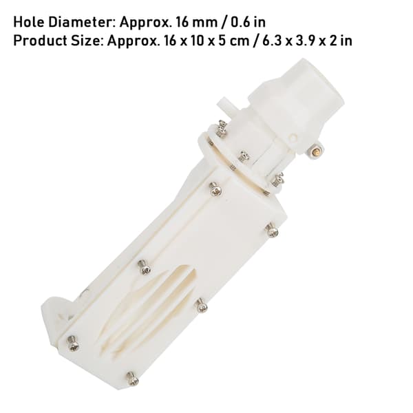 Vannjetpumpe Propellmotor 380 RC Båttilbehør Hvit 6-12V