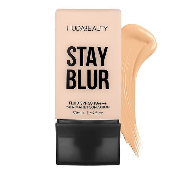 HUDA STAY BLUR 50 PA+++ Foundation 50 ml, 24-timers mat finish