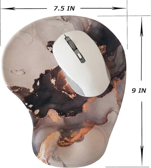 Kontor PC Musematte Estetisk Bærbar Musematte Datamaskin Sublimering Musematter Liten 3D Gel Mus