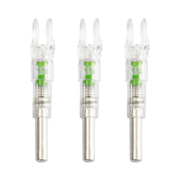 Belyst pilspets 3-pack 4,5 cm 6,2 mm LED PE Automatisk pilbågetillbehör
