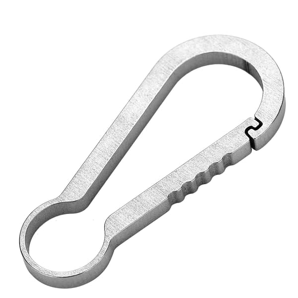 Multifunktionel Titanium Karabinhage til Udendørs Brug, Nøglering, Vandring, Klatring, Udendørs Tilbehør