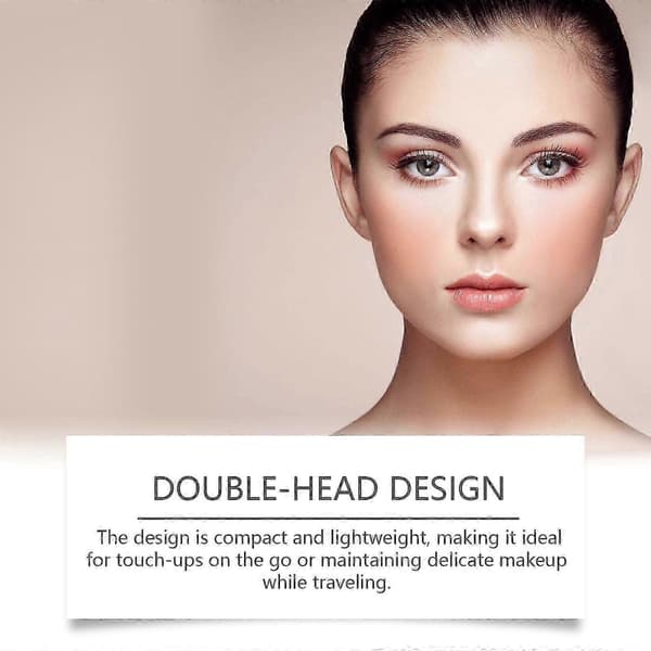 Dobbeltendet blush-stick - multifunktionel makeup indeholdende hyaluronsyre