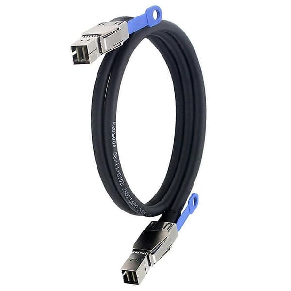 Mini SAS 3.0 HD SFF-8644 med IC til SAS SFF-8644 Server Stacking Interconnect Kabel 12G Ekstern Kabelforlengelseskabel