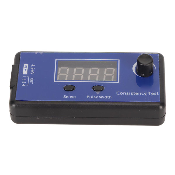 Digital RC Servo- og ESC-tester, konsistent ABS, praktisk for bil, fly, helikopter, båt