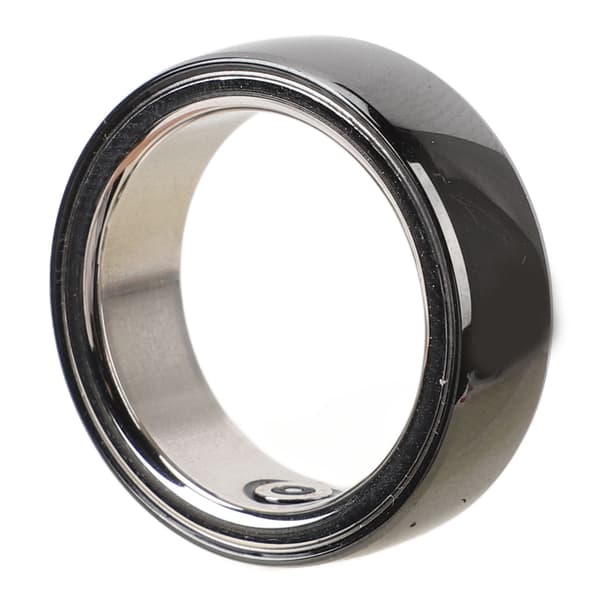 Smart Ring Søvnmonitor Temperatur Skridttæller 23mAh Sundheds-tracker med Opladningsetui Sort Nr. 18