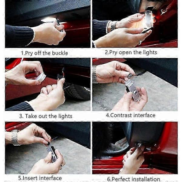 LED-dørprojektorer til Alfa Romeo Stelvio Giulia
