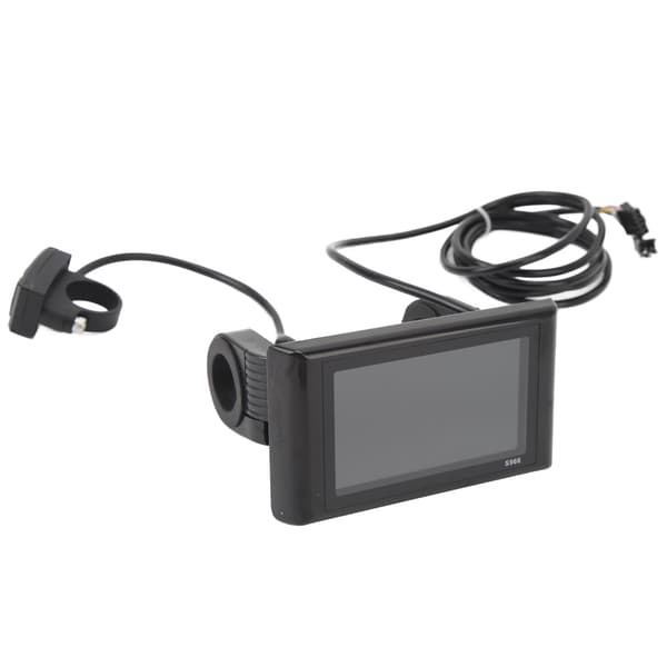 S966 LCD-panel til 24-72V elcykel, vandafvisende, letvægts, intuitiv kontrol