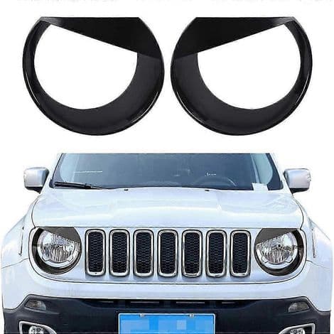 \"Angry Eyes\" forlygteindfatninger til Jeep Renegade 2015-2018 (Sort)