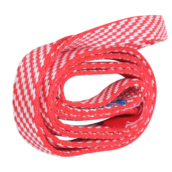 Ulkona kiipeilyvaljaat 60CM erittäin kestävä polyeteenikuitu 22KN punainen