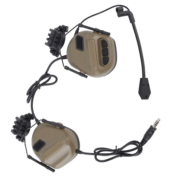 Headset til skydning med lydforstærkning og mikrofon, elektronisk høreværn.