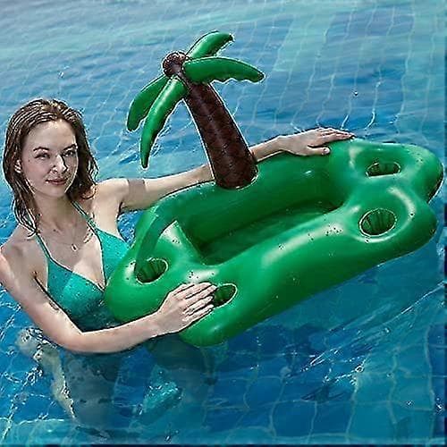 Oppustelig pool kopholder - 95 x 55 x 55 cm - kokospalme