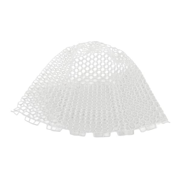 Erstatning Hvit Transparent Gummi Fiskegarn, Sammenleggbart, 55cm, for Fiske