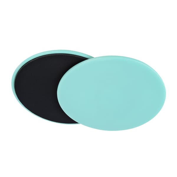 2 stk. Fitness Core Slider Discs til helkropstræning (lysegrøn)