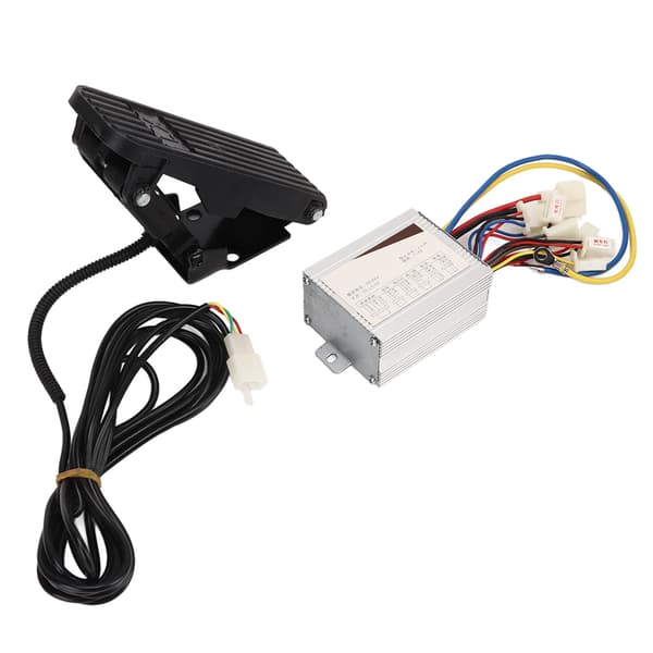 24V 350W Elcykel Controller Kit med To-trins Pedal Gas