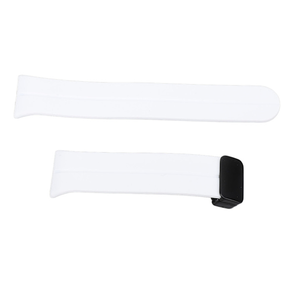 Silikonearmbånd til Galaxy Fit3 med Quick-Release Spænde, Foldbart, Absorberende, Ridsefast, Hvid