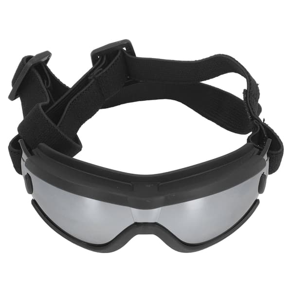 Hundesolbriller, Vindtætte, UV-resistente, Eksplosionssikre, Modestil, Sølvlinse