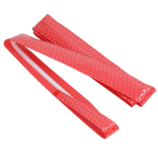 Grip Overgrip tennikseen ja sulkapalloon, luistamaton PU, imee hikeä, helppo asennus, punainen