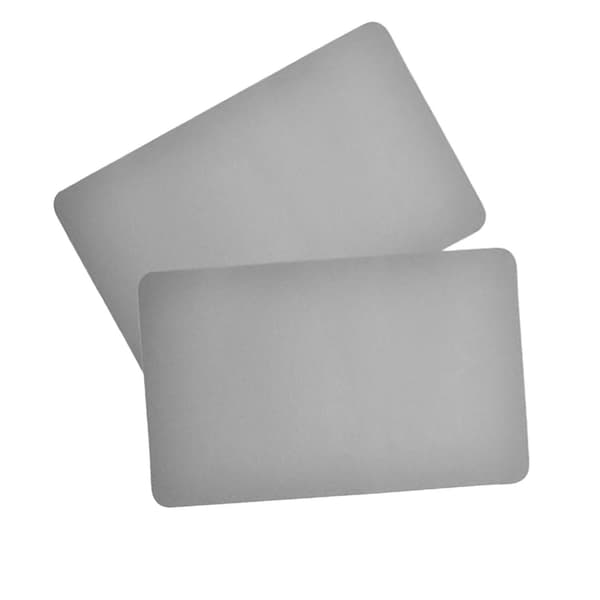 PVC oppustelig bådreparationssæt 2 stk. til kajakker, kanoer, gummibåde, grå