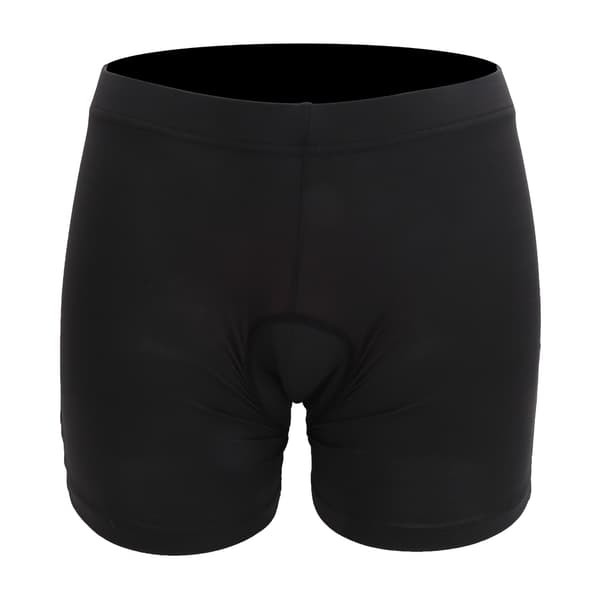 Cykelbyxor 3D Vadderade Sommar Andningsbara Bekväma 2XL Polyester Gel Silikon Svart