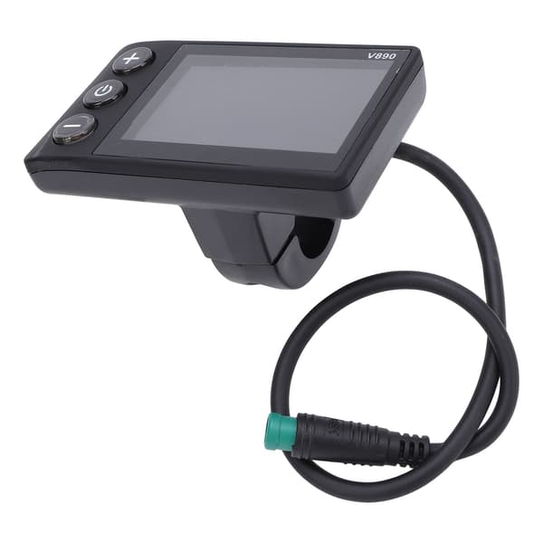 Multifunktionelt vandafvisende LCD-panel til elcykler, 22,2 mm, 24V, 36V, 48V, 60V