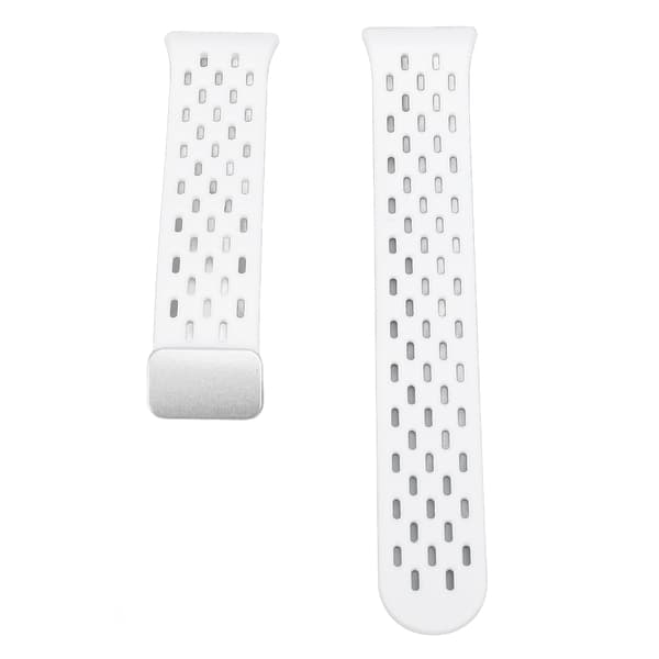 Åndbar silikonearmbånd med quick release til Galaxy Fit3 Hvid - Let og stilfuld