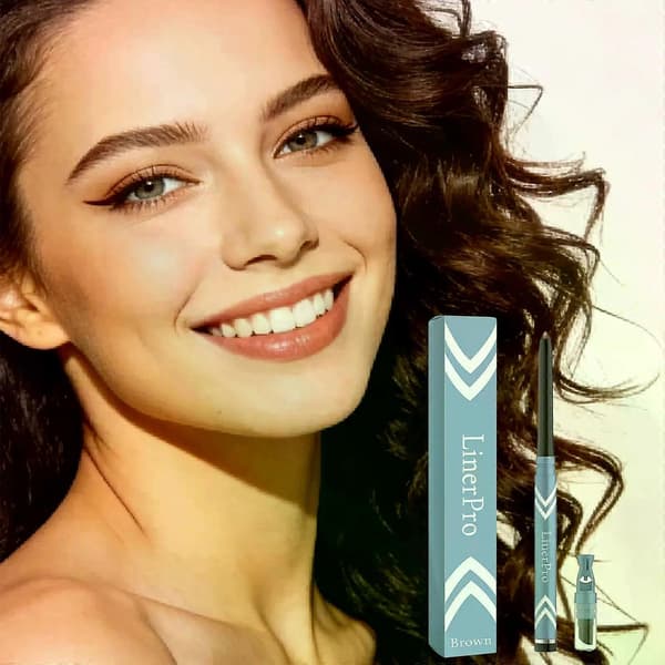 Vanntett Gel Eyeliner, Smudge-Proof Langvarig Eyeliner For Nybegynnere