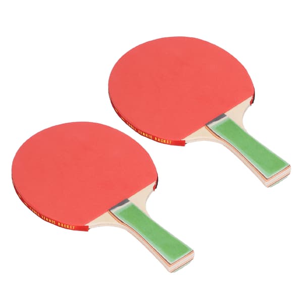 2-delt bordtennisbat sæt med bolde og opbevaringstaske