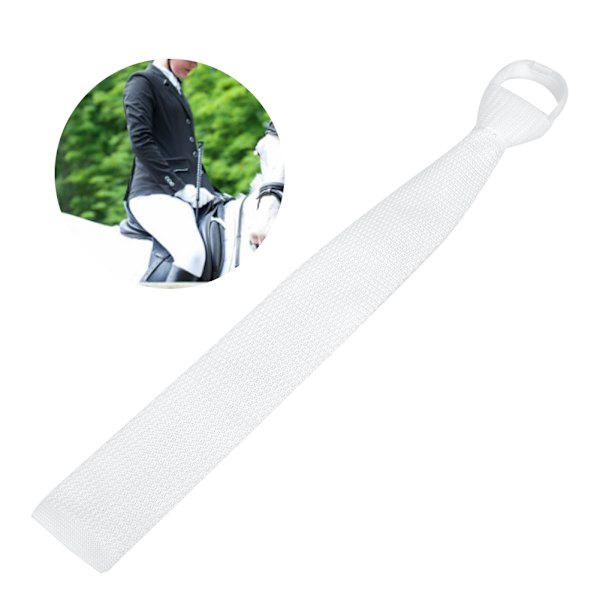 Unisex Hvid Polyester Ride Slips - Rideudstyr