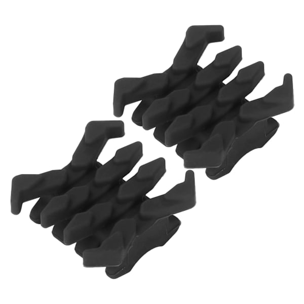 Gummikrabbeformet stabilisator til compoundbuer med delte lemmer - Sort