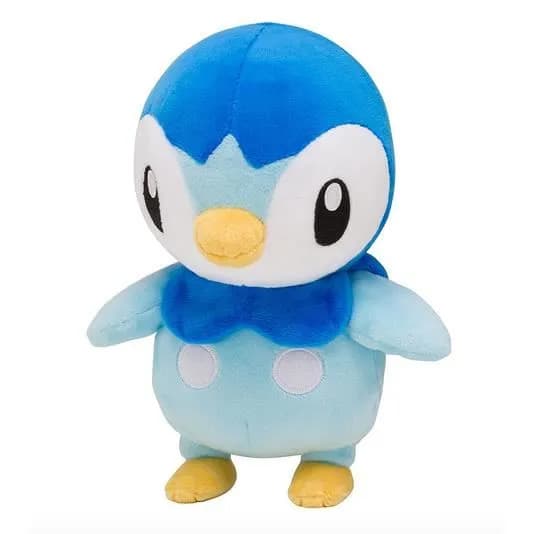 Original Pokémon Piplup plyschleksak - 20 cm